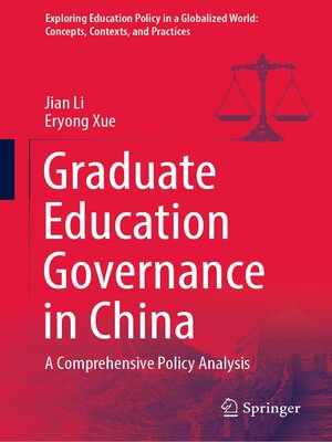 cover image of Graduate Education Governance in China